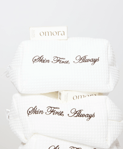 Skin First Always Makeup Bag - Omora Beauty Lab