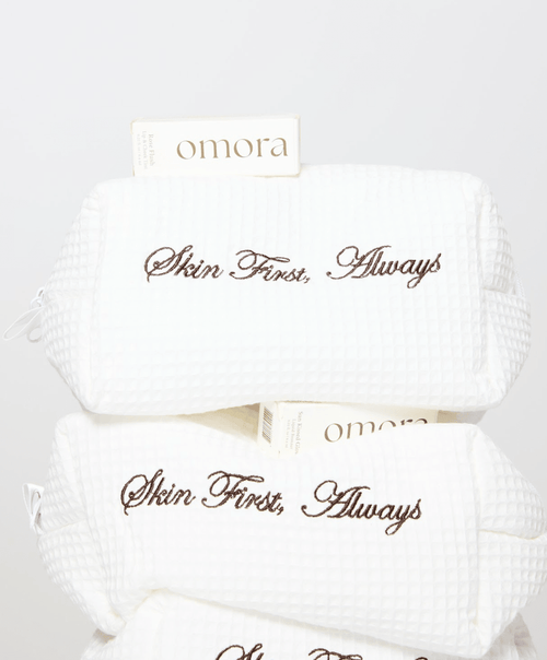 Skin First Always Makeup Bag - Omora Beauty Lab
